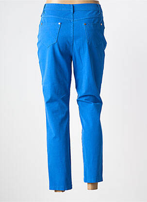 Pantalon 7/8 elasticitate mărime normală albastru MARBLE femeie