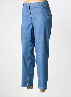 Blugi cu croială dreaptă albastru BASLER femeie