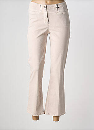 Pantalon 7/8 elasticitate mărime normală bej GERRY WEBER femeie