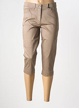 Pantalon trei sferturi elasticitate mărime normală maro GERRY WEBER femeie