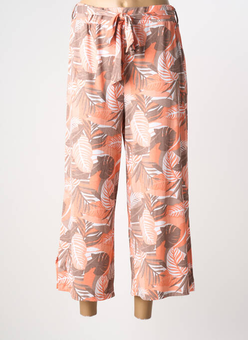 Pantalon trei sferturi portocaliu MARBLE femeie