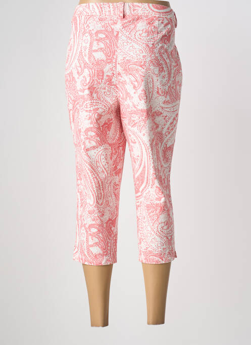 Pantalon trei sferturi alb ADELINA BY SCHEITER femeie