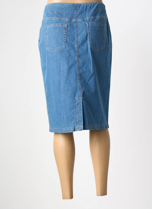 Fustă midi albastru ADELINA BY SCHEITER femeie