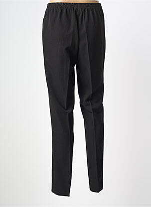 Pantalon slim talie elastică mărime normală negru ADELINA BY SCHEITER femeie