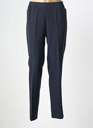 Pantalon slim talie elastică mărime normală albastru ADELINA BY SCHEITER femme