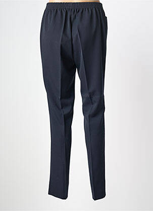 Pantalon slim talie elastică mărime normală albastru ADELINA BY SCHEITER femeie