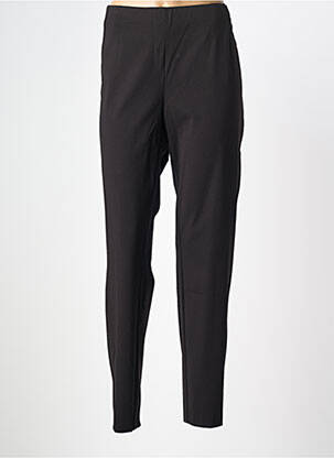 Pantalon drept elasticitate mărime normală negru ADELINA BY SCHEITER femeie