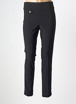 Pantalon drept elasticitate mărime normală negru FUEGO WOMAN femeie
