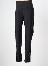 Pantalon drept elasticitate mărime normală negru CHALOU femme