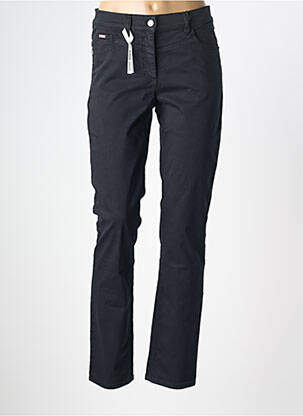 Pantalon drept elasticitate mărime normală negru GERRY WEBER femme