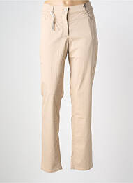 Pantalon drept elasticitate mărime normală bej GERRY WEBER femme
