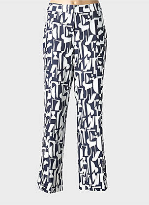 Pantalon drept țesătură poplin mărime normală alb GERRY WEBER femeie