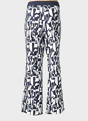 Pantalon drept țesătură poplin mărime normală alb GERRY WEBER femeie