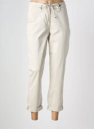 Pantalon 7/8 elasticitate mărime normală bej GERRY WEBER femeie