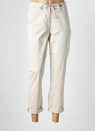 Pantalon 7/8 elasticitate mărime normală bej GERRY WEBER femme
