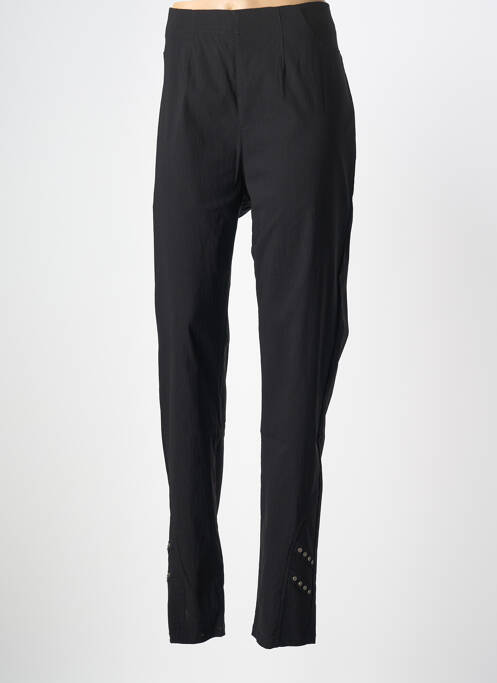 Pantalon drept negru CHALOU femeie