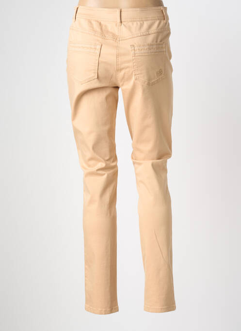 Pantalon slim bej BASLER femeie