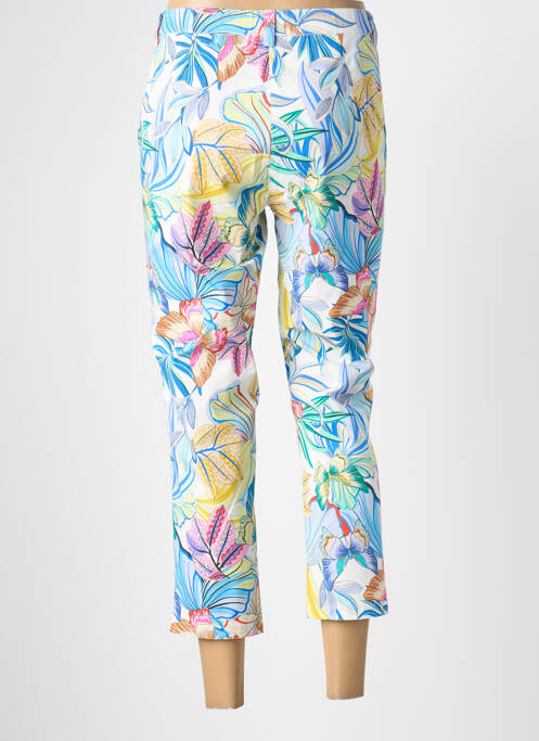 Pantalon trei sferturi albastru ADELINA BY SCHEITER femeie