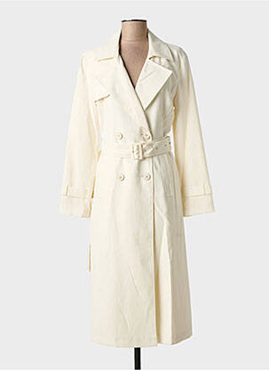 Trench țesătură poplin fără glugă alb GERRY WEBER femeie