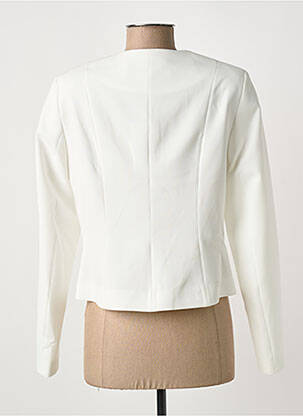 Jachete casual guler rotund alb GREGORY PAT femeie