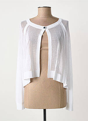 Vestă cu mâneci lungi alb DIANA GALLESI femeie