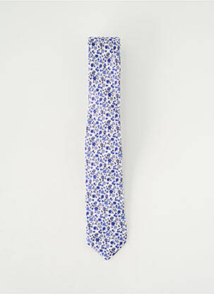 Cravată menținere elastică albastru CLAUDE GABRIEL homme