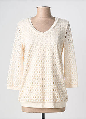 Top bej BARBARA LEBEK femeie