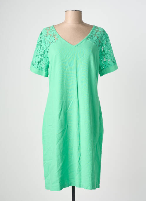 Rochie midi verde MALOKA femeie