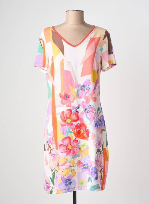 Rochie scurtă portocaliu MALOKA femeie