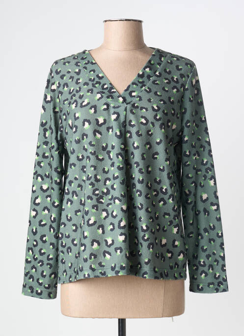 Top verde GRIFFON femeie