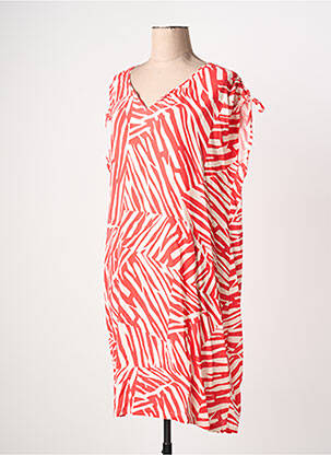 Rochie midi roșu MASSANA femeie