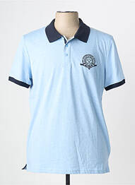 Polo elasticitate mâneci scurte albastru LEE COOPER homme