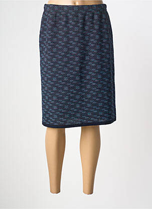 Fustă midi albastru GRIFFON femeie