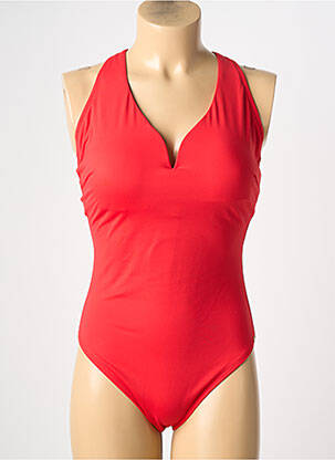 Costum de baie dintr-o singură piesă elasticitate top sutien modelat roșu TRIUMPH femeie
