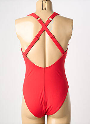 Costum de baie dintr-o singură piesă elasticitate top sutien modelat roșu TRIUMPH femeie