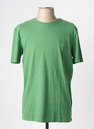 Tricou croială dreaptă mâneci scurte verde LEE COOPER homme