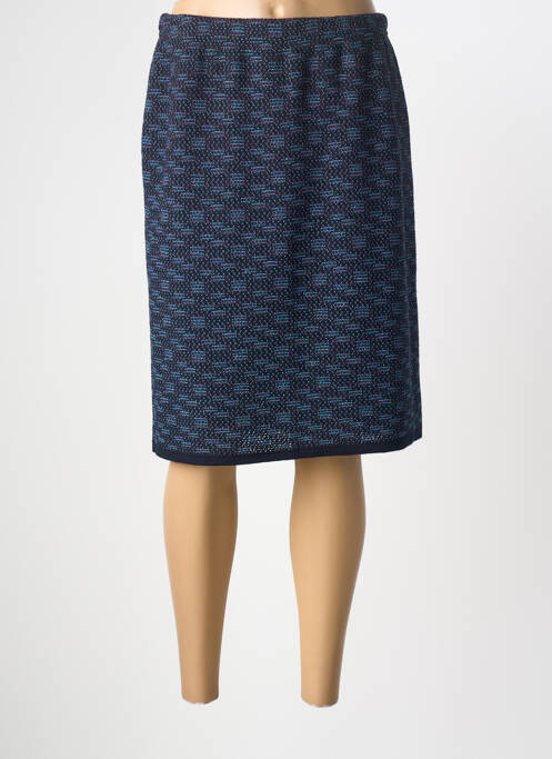 Fustă midi albastru GRIFFON femeie