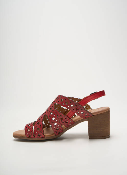 Sandale/Pantofi decupați roșu HEINE femeie