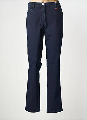 Blugi cu croială dreaptă albastru TONI femeie