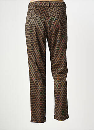 Pantalon 7/8 elasticitate mărime normală negru ANDAM femeie