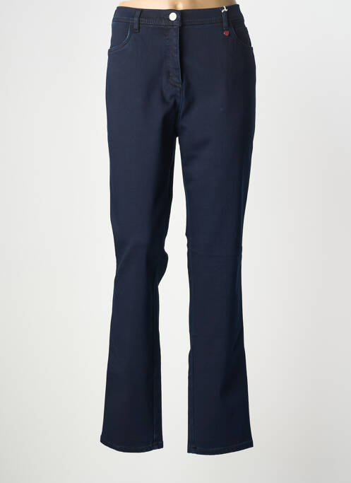 Blugi cu croială dreaptă albastru TONI femeie