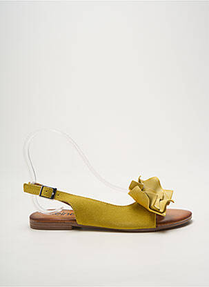 Sandale/Pantofi decupați galben HEINE femeie