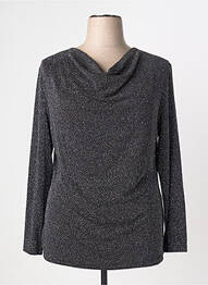 Top elasticitate mâneci lungi negru GREGORY PAT femme