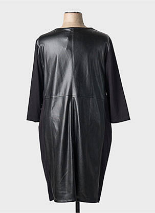 Rochie midi mâneci lungi mâneci lungi negru RABE femeie