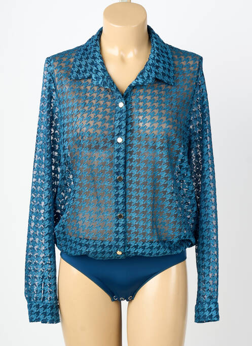 Body de lenjerie albastru LOUISA BRACQ femeie