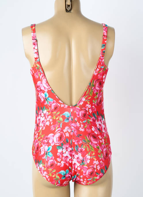 Costum de baie dintr-o singură piesă roșu ANTIGEL femeie