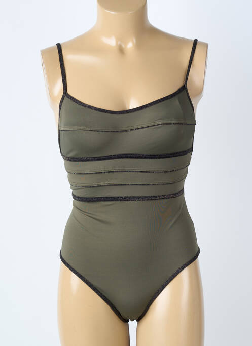 Costum de baie dintr-o singură piesă verde SUN PLAYA femeie