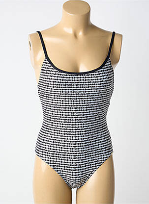 Costum de baie dintr-o singură piesă negru GRAIN DE SABLE femeie