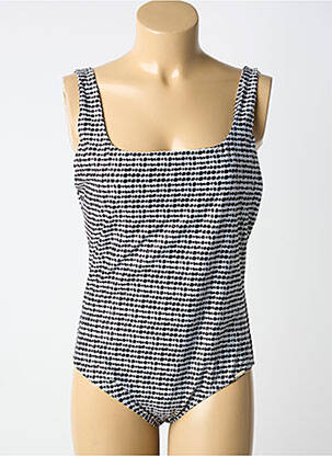 Costum de baie dintr-o singură piesă negru GRAIN DE SABLE femeie