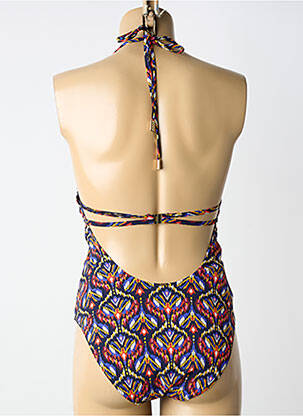 Costum de baie dintr-o singură piesă imprimeu fantezie top triunghiuri negru AUBADE femeie